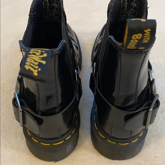Dr. Martens Wincox smooth buckle Boots Sz 6 - Picture 6 of 13